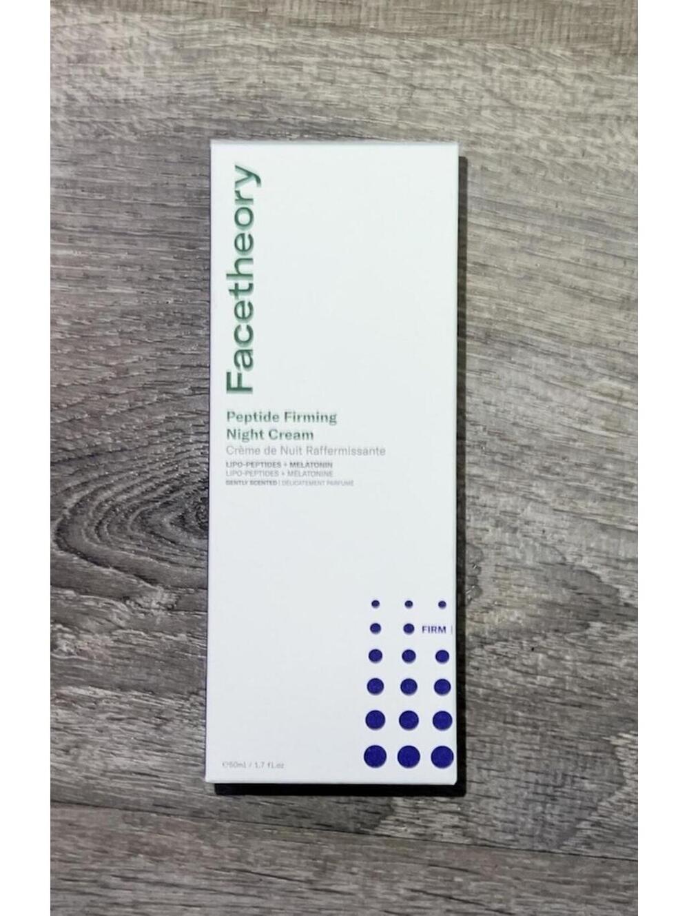 Facetheory Peptide Firming Night Cream 50ml Lavender